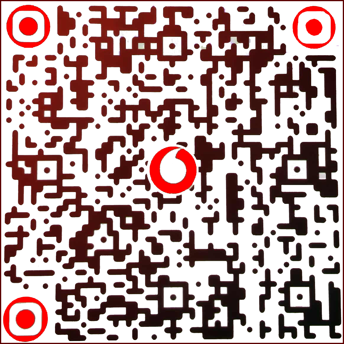 Vodafone Cash QR Code